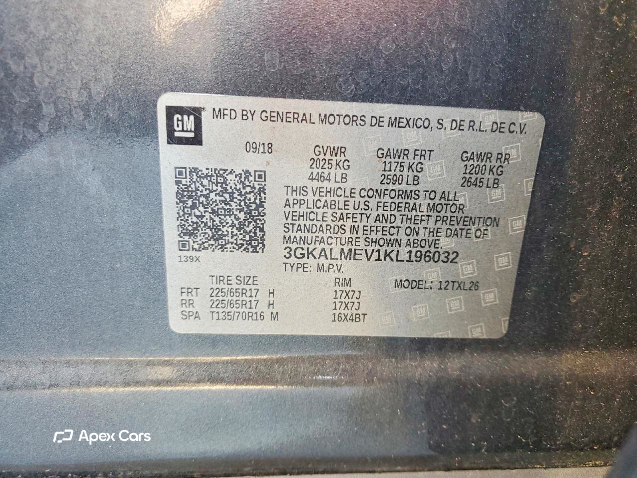GMC Terrain 2019