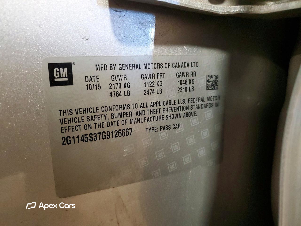 Chevrolet Impala 2016