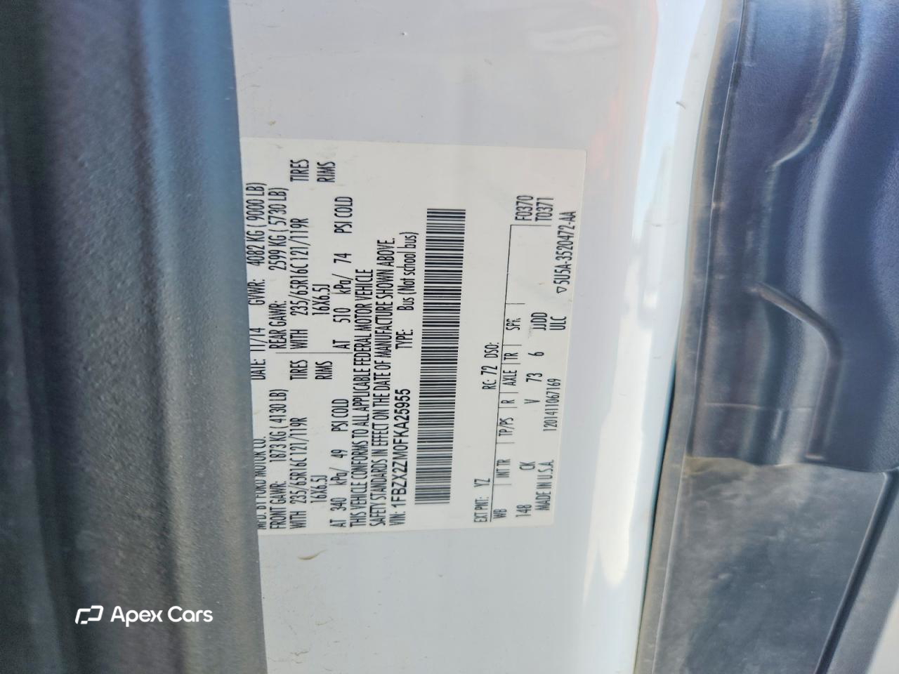 Ford Transit 2015