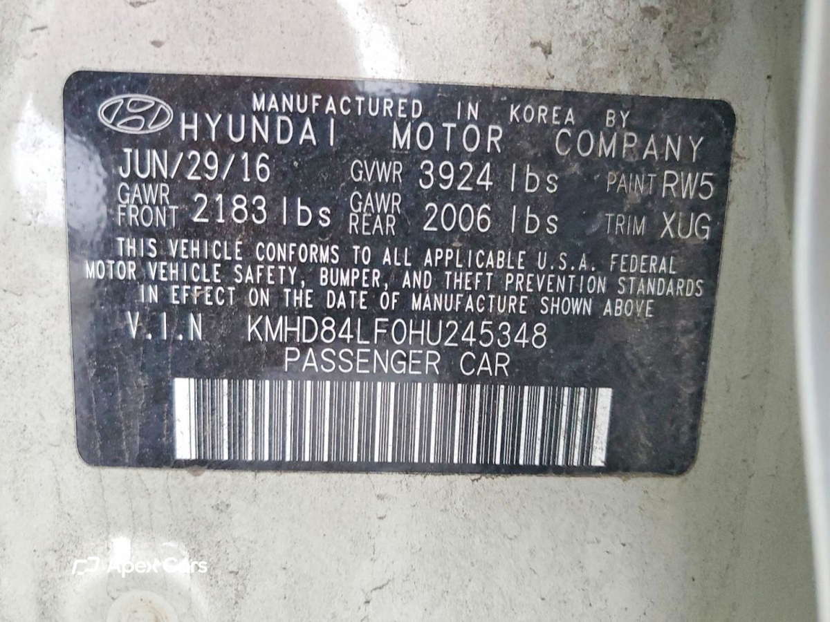 Hyundai Elantra 2017