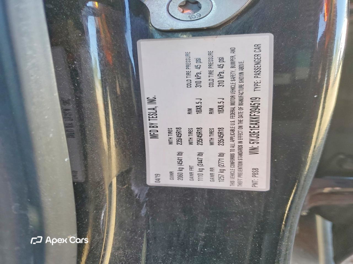 Tesla Model 3 2019