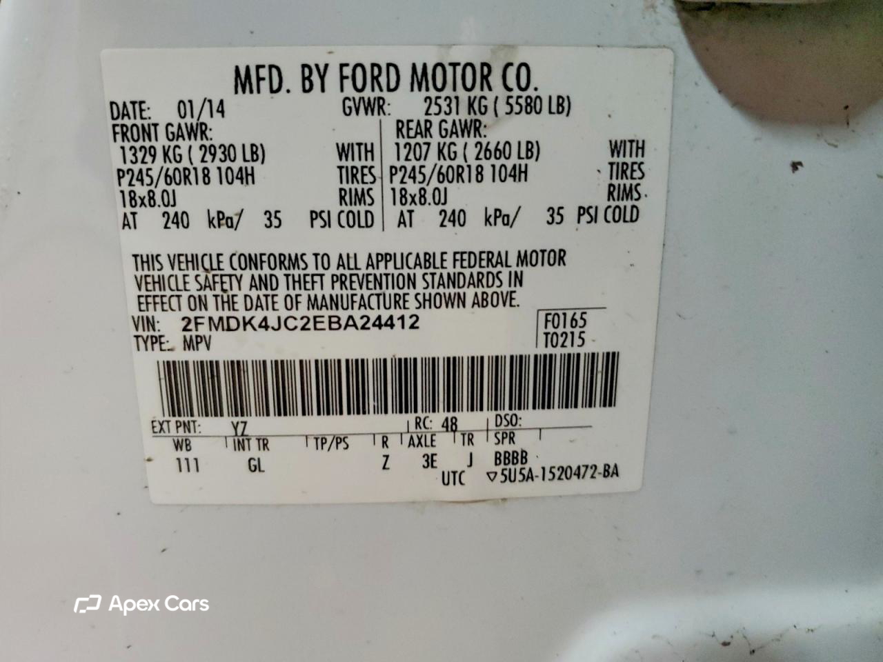 Ford Edge 2014