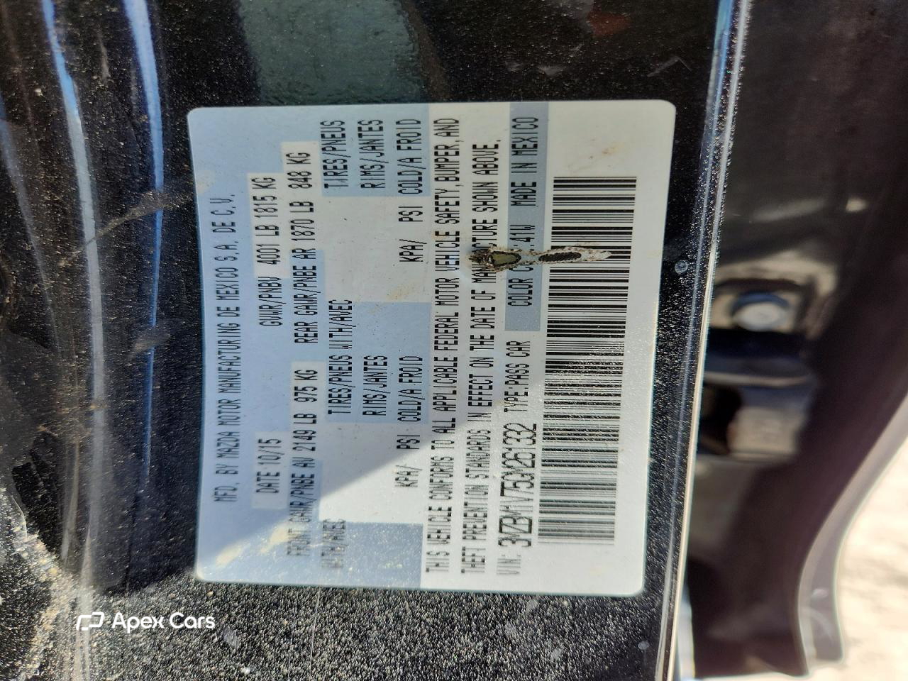 Mazda 3 2016