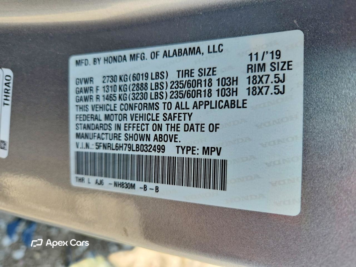 Honda Odyssey 2020