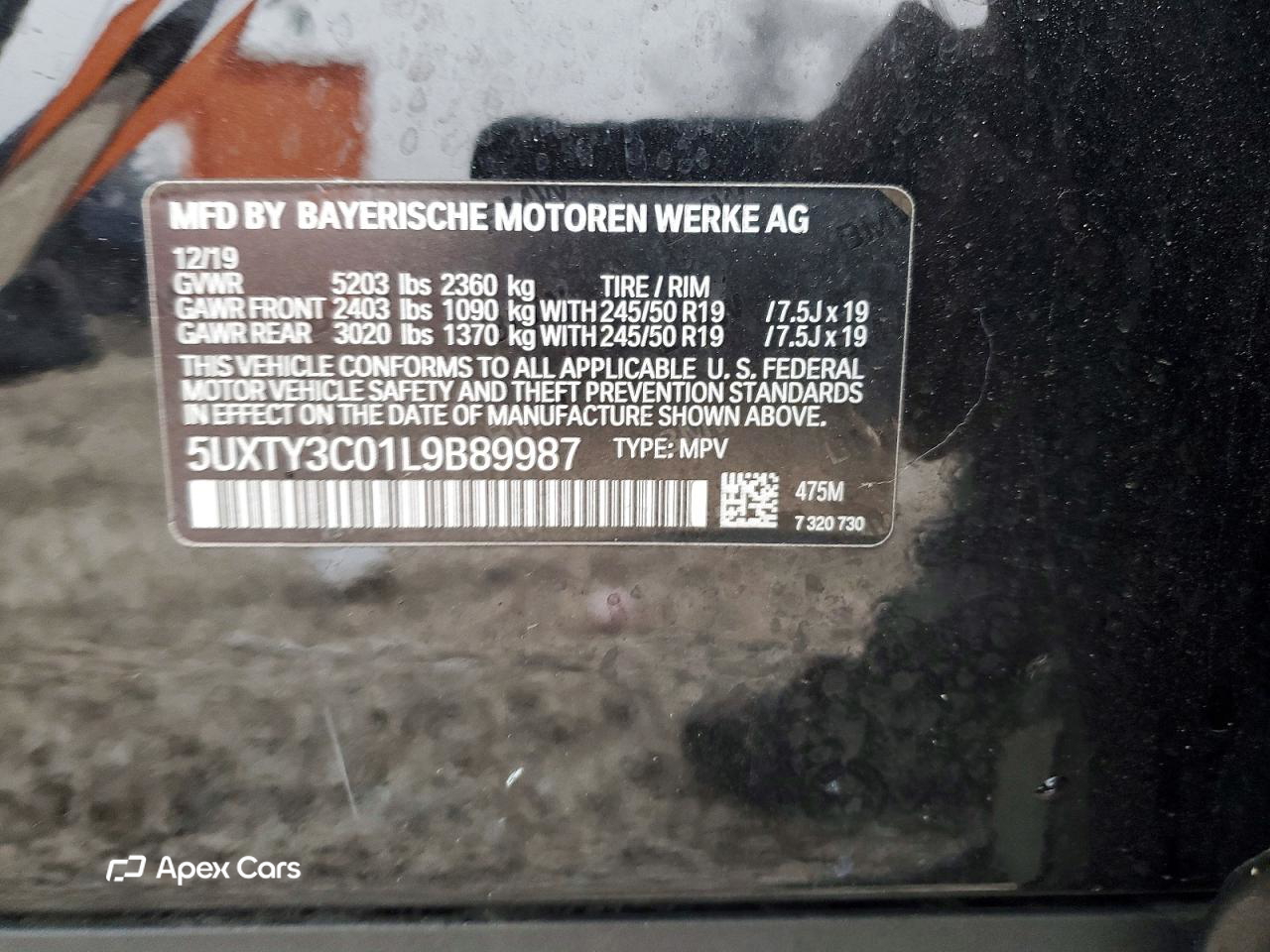 BMW X3 2020