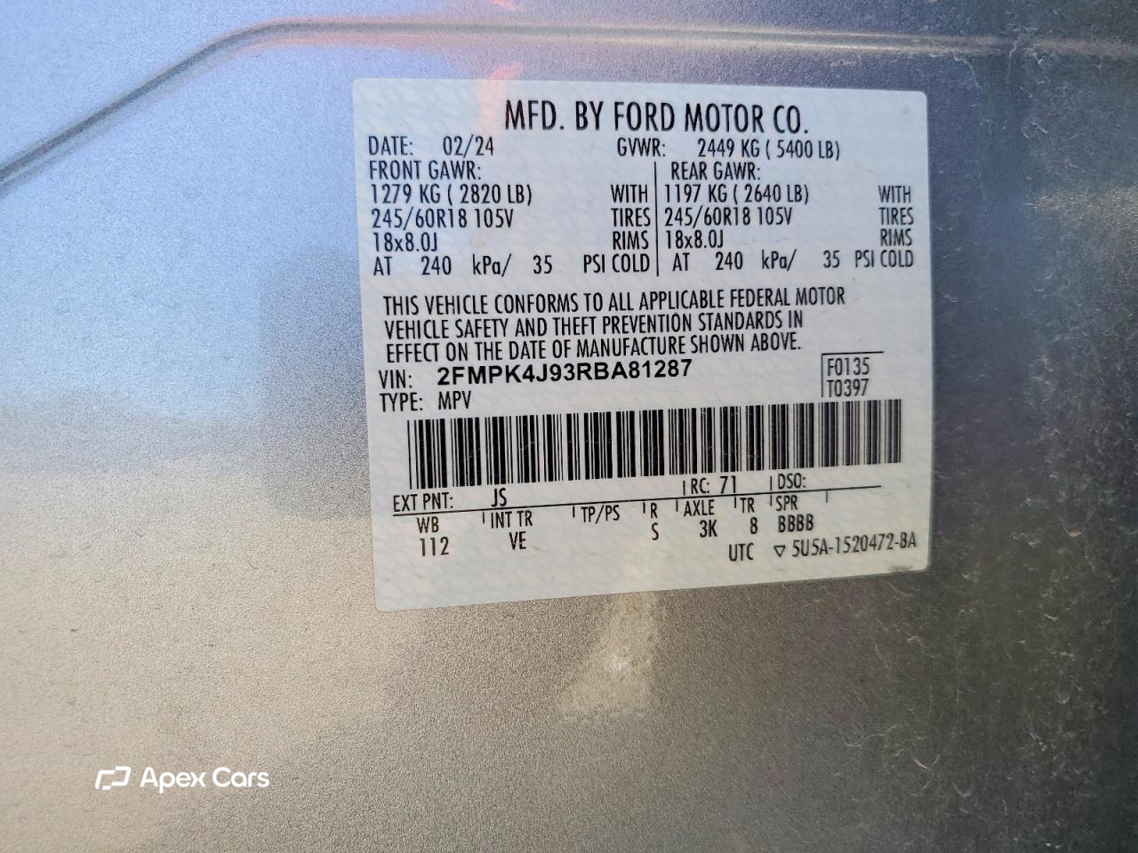 Ford Edge 2024