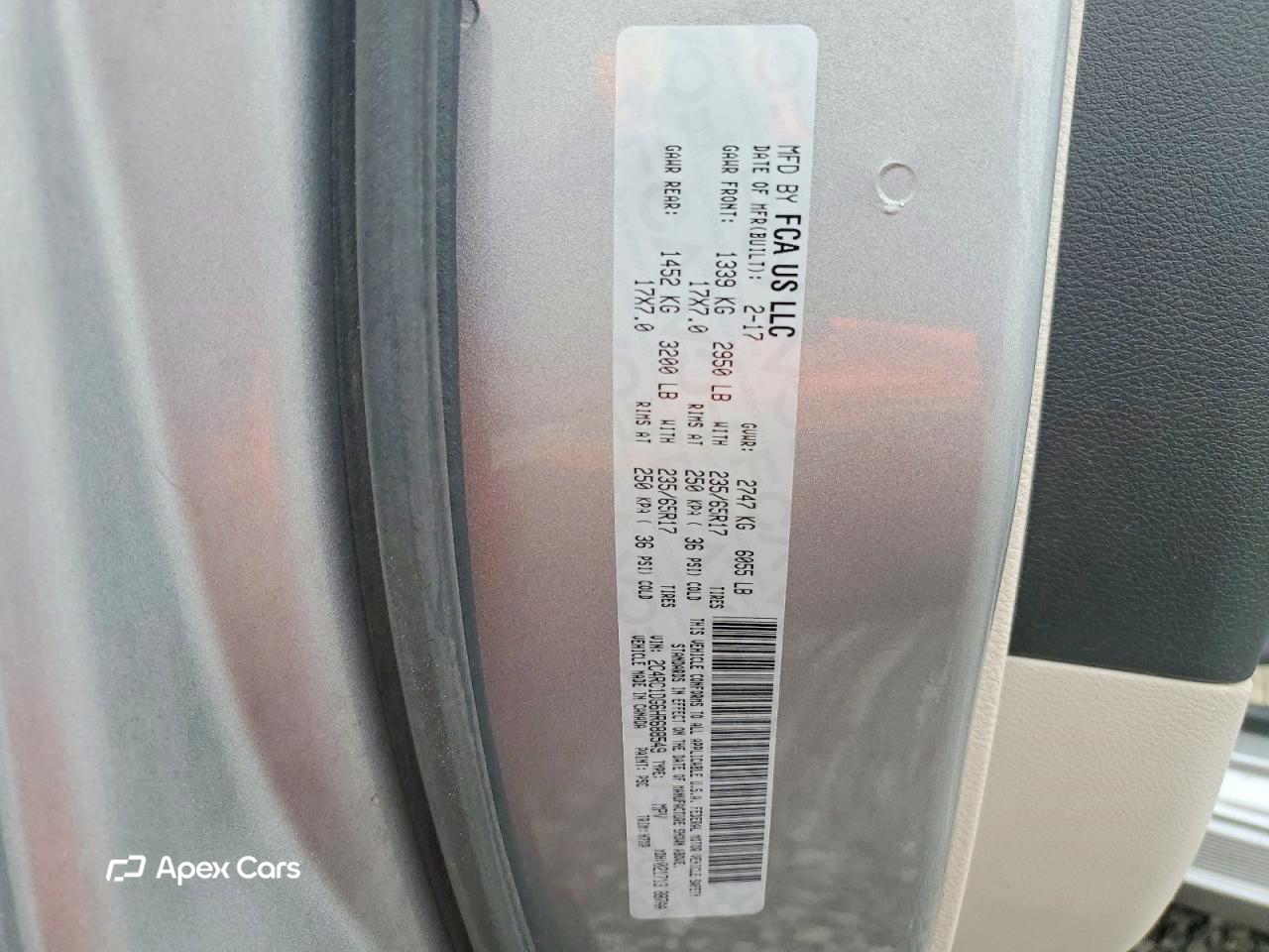 Chrysler Pacifica 2017