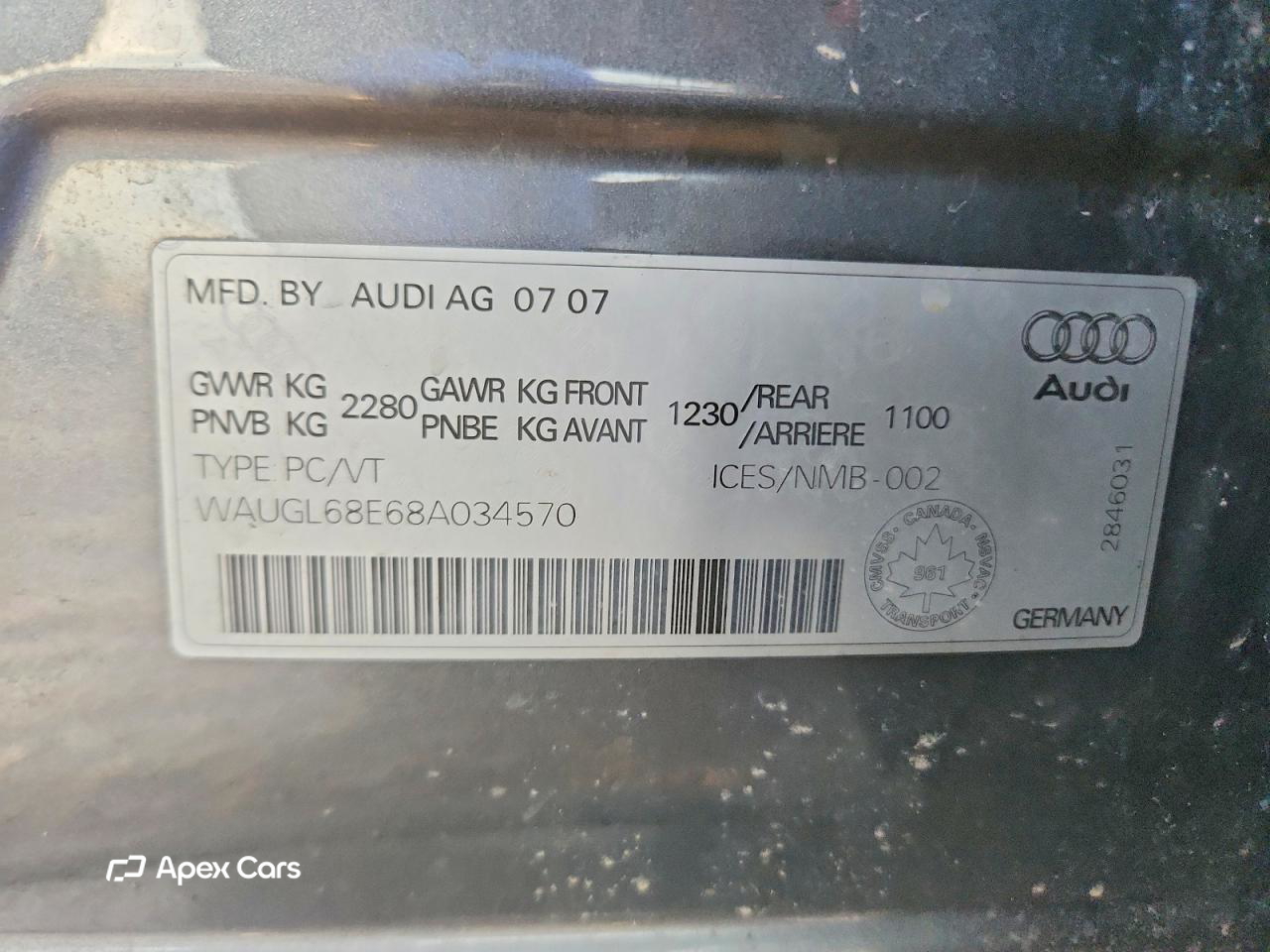 Audi RS4 2008
