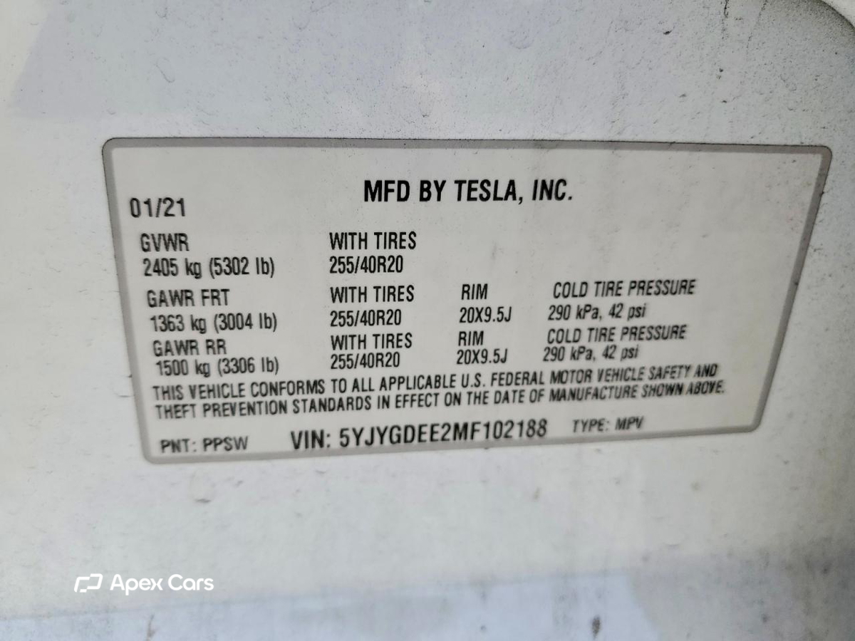 Tesla Model Y 2021