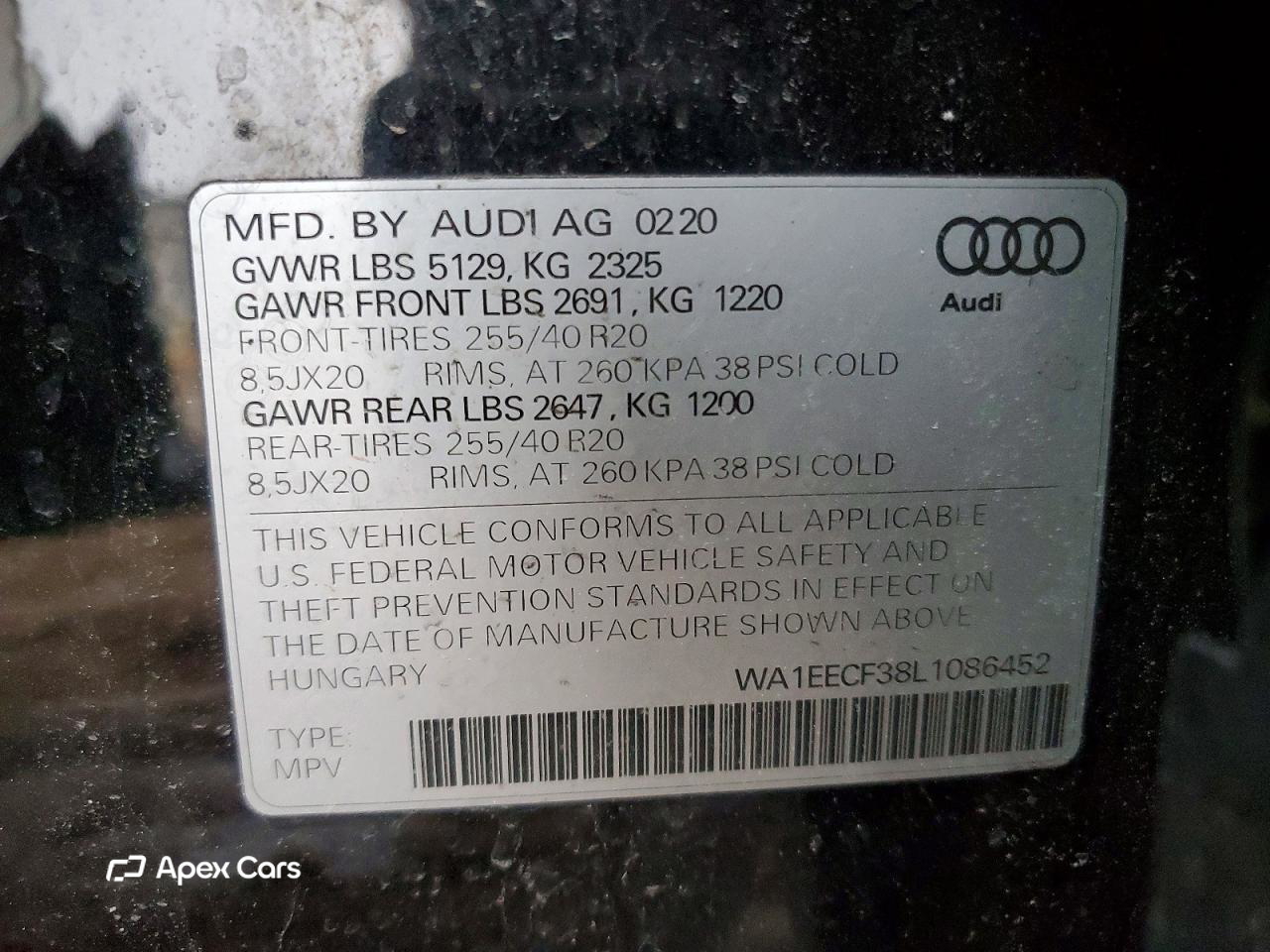 Audi Q3 2020