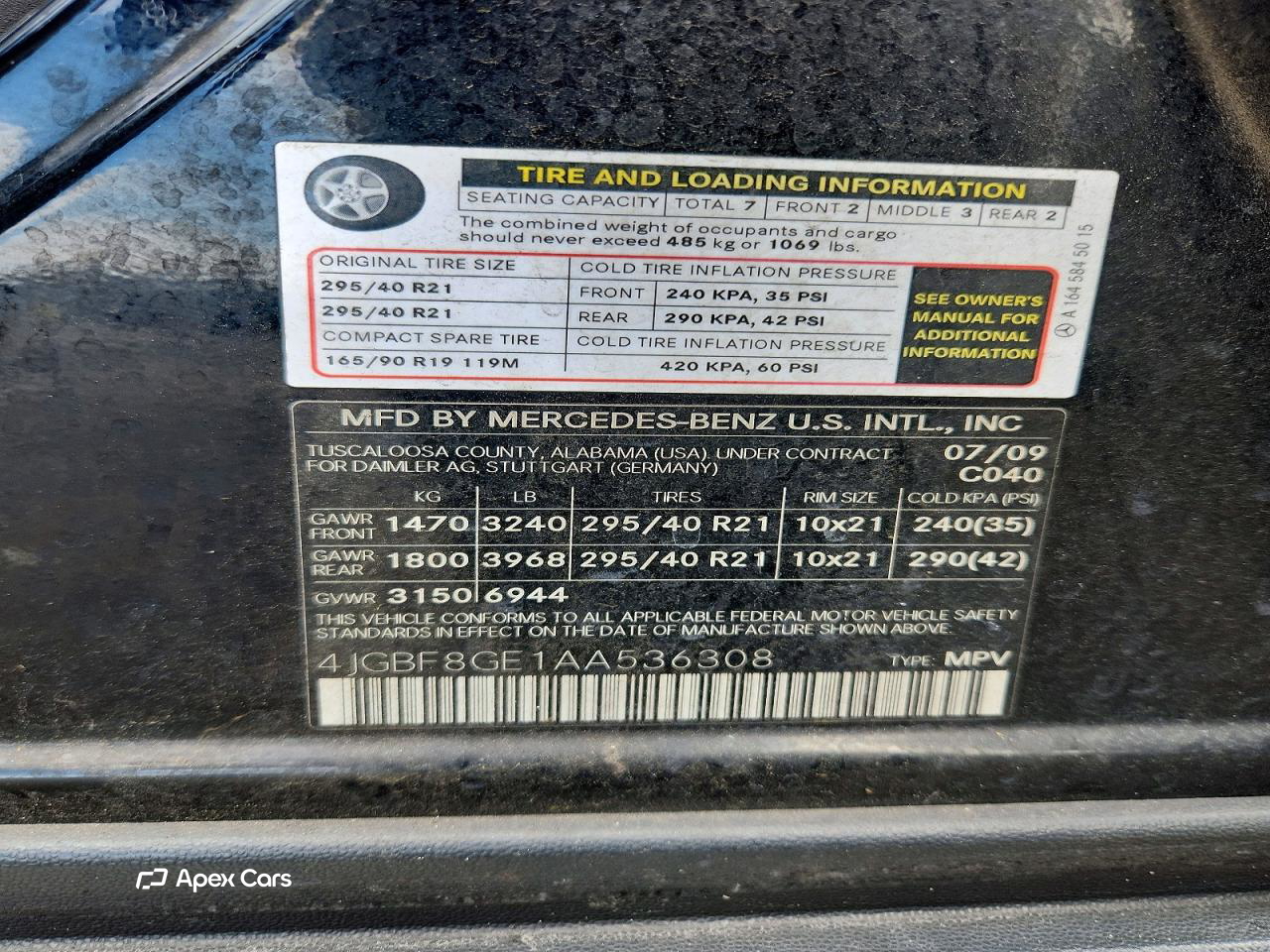 Mercedes-Benz GL-klasse 2010