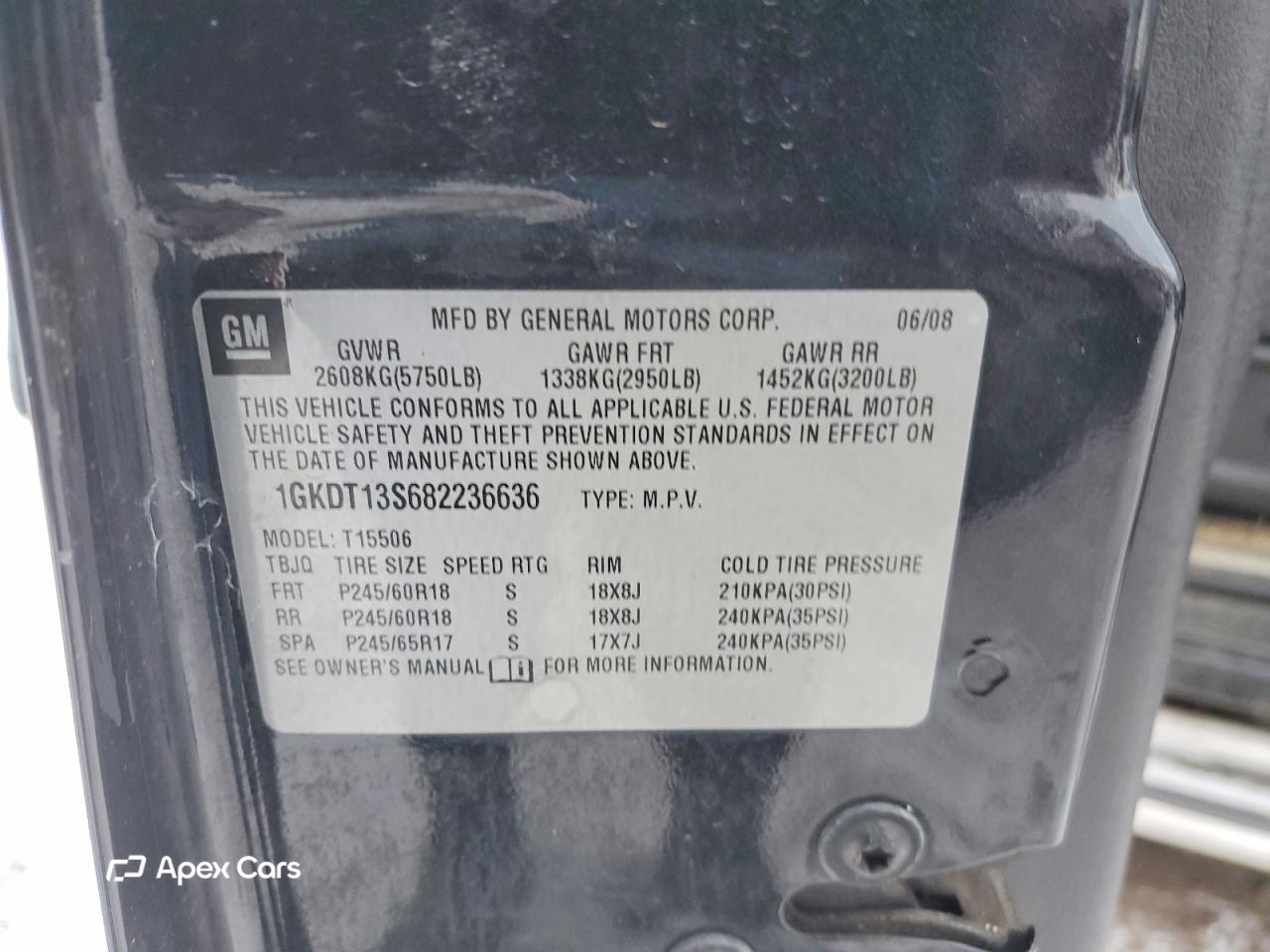 GMC Envoy 2008