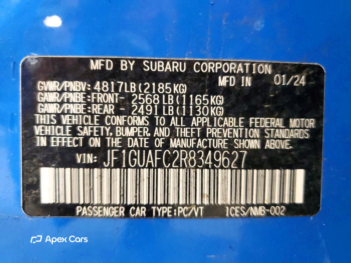 Subaru Impreza 2024
