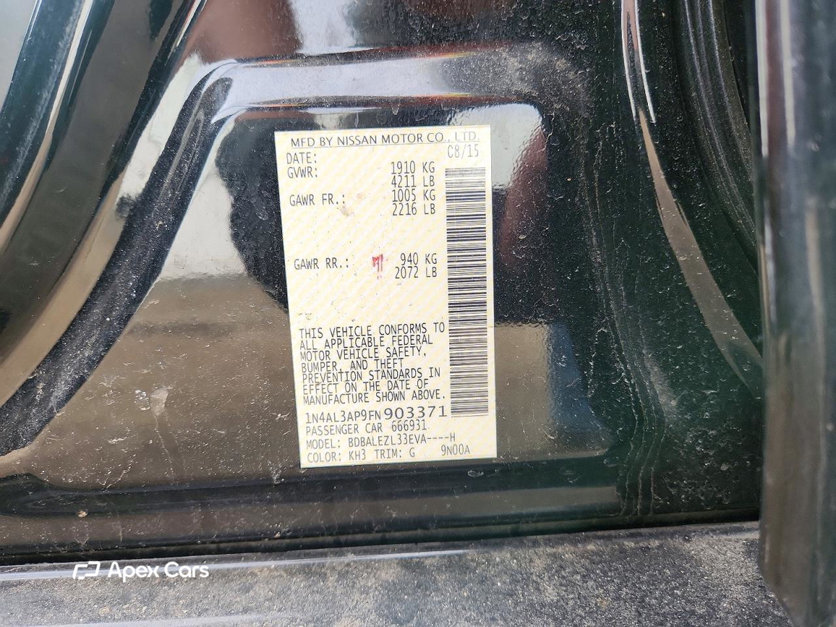 Nissan Altima 2015