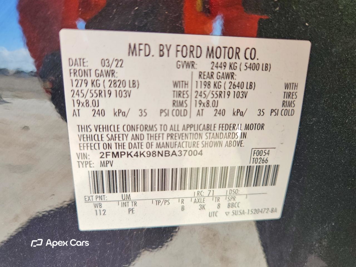 Ford Edge 2022