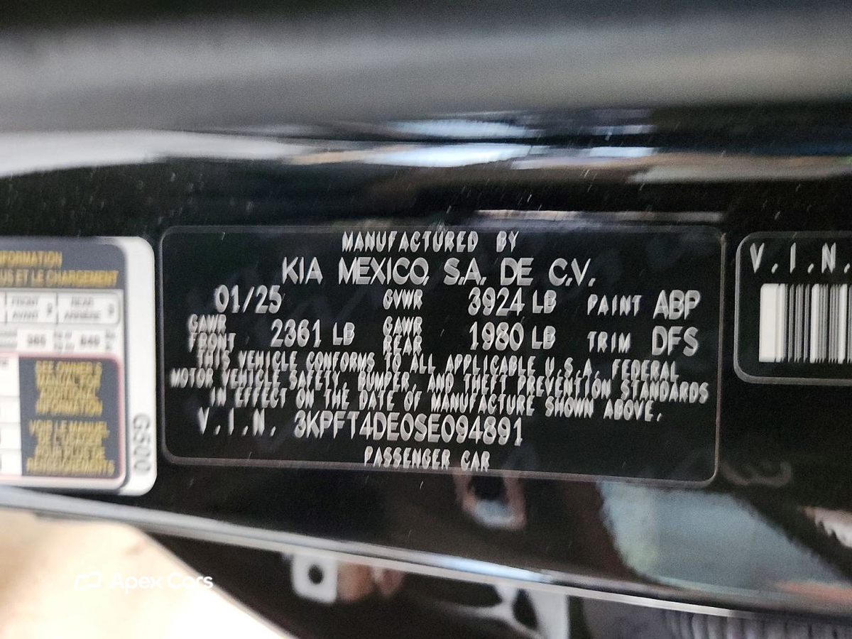 Kia K4 2025