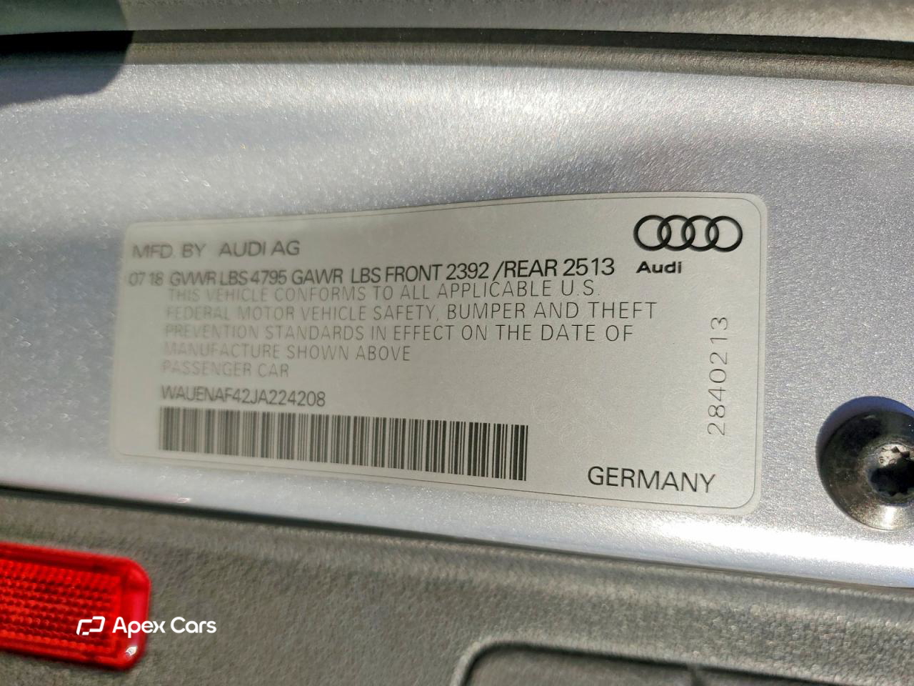 Audi A4 2018