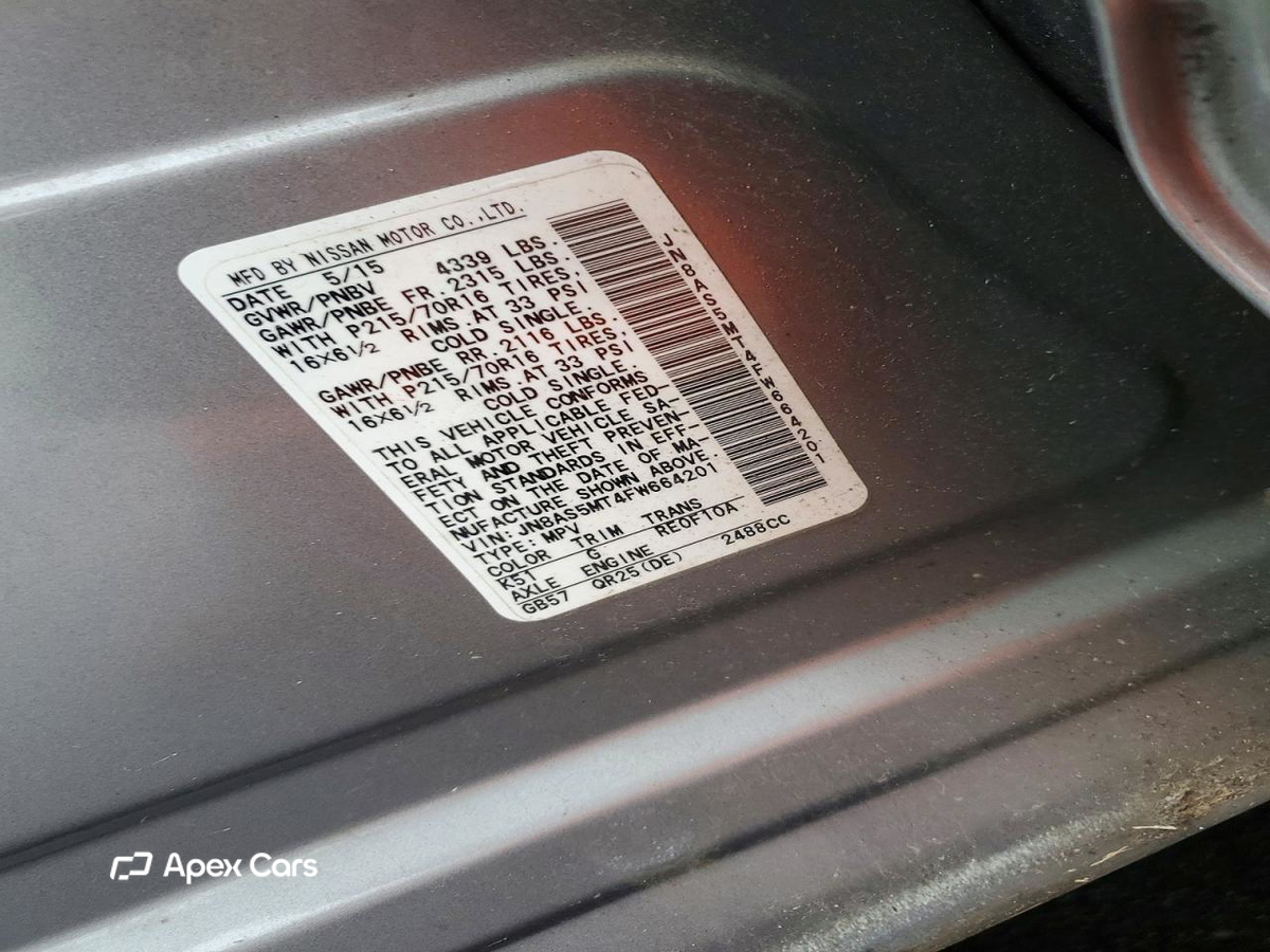 Nissan Rogue 2015
