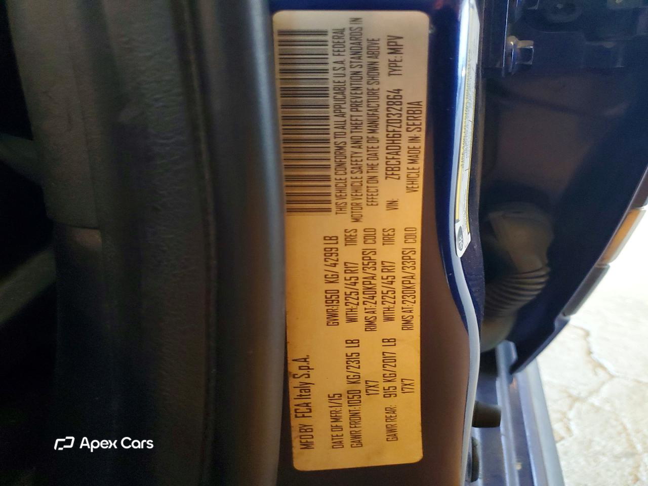 Fiat 500 2015