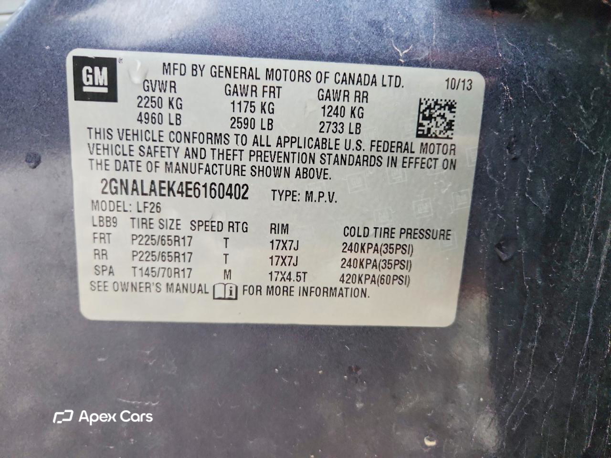 Chevrolet Equinox 2014