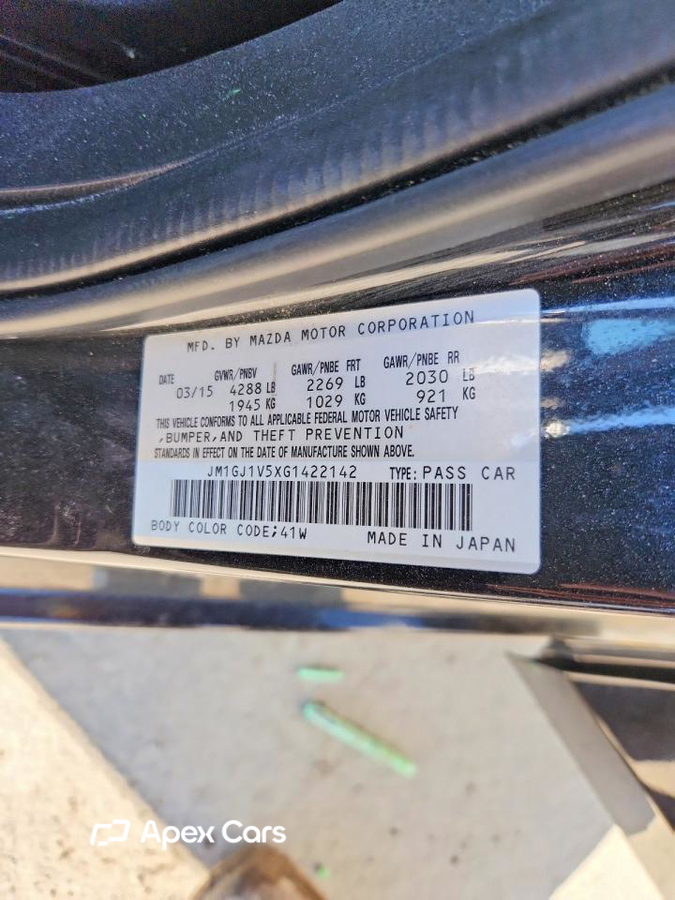 Mazda 6 2016