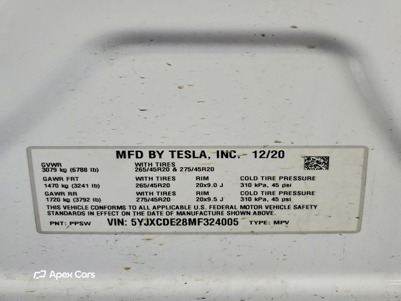 Tesla Model X 2021