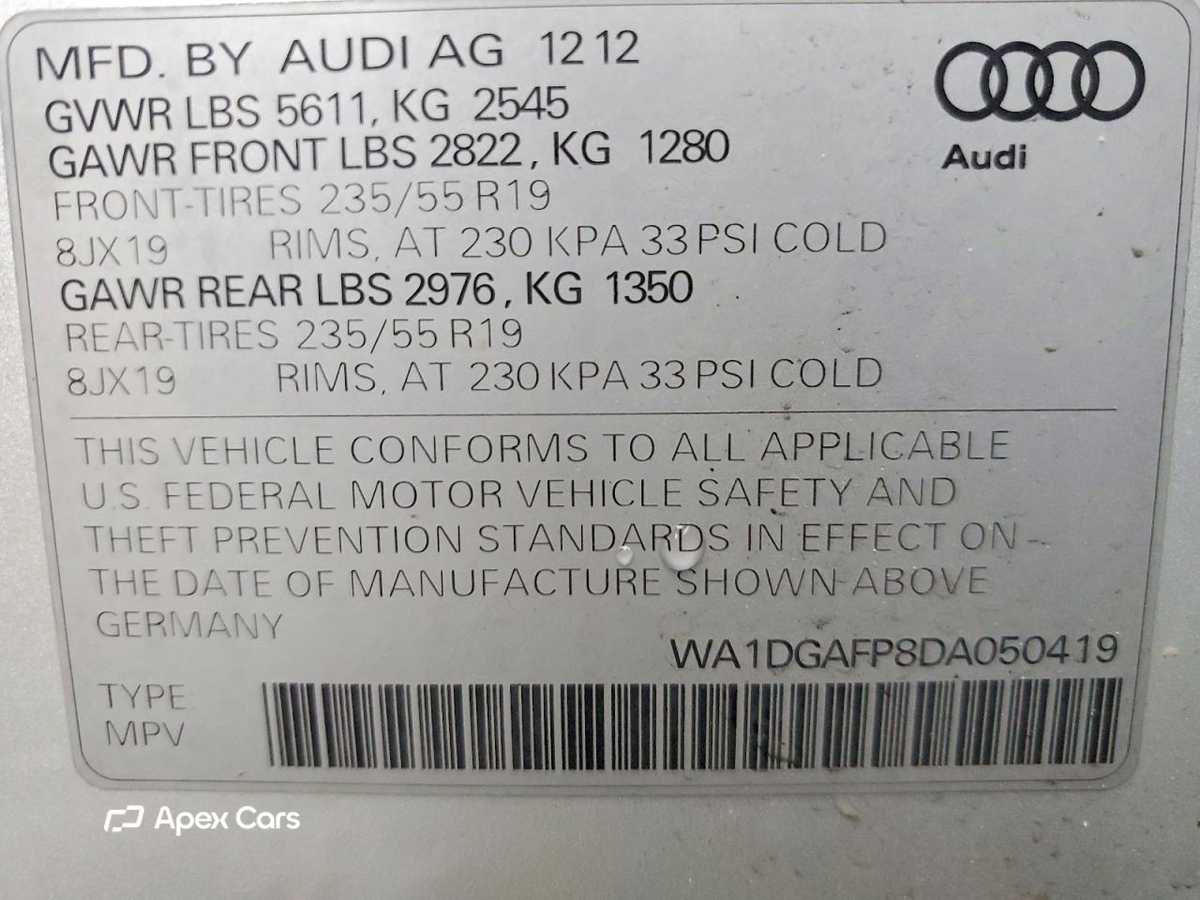 Audi Q5 2013