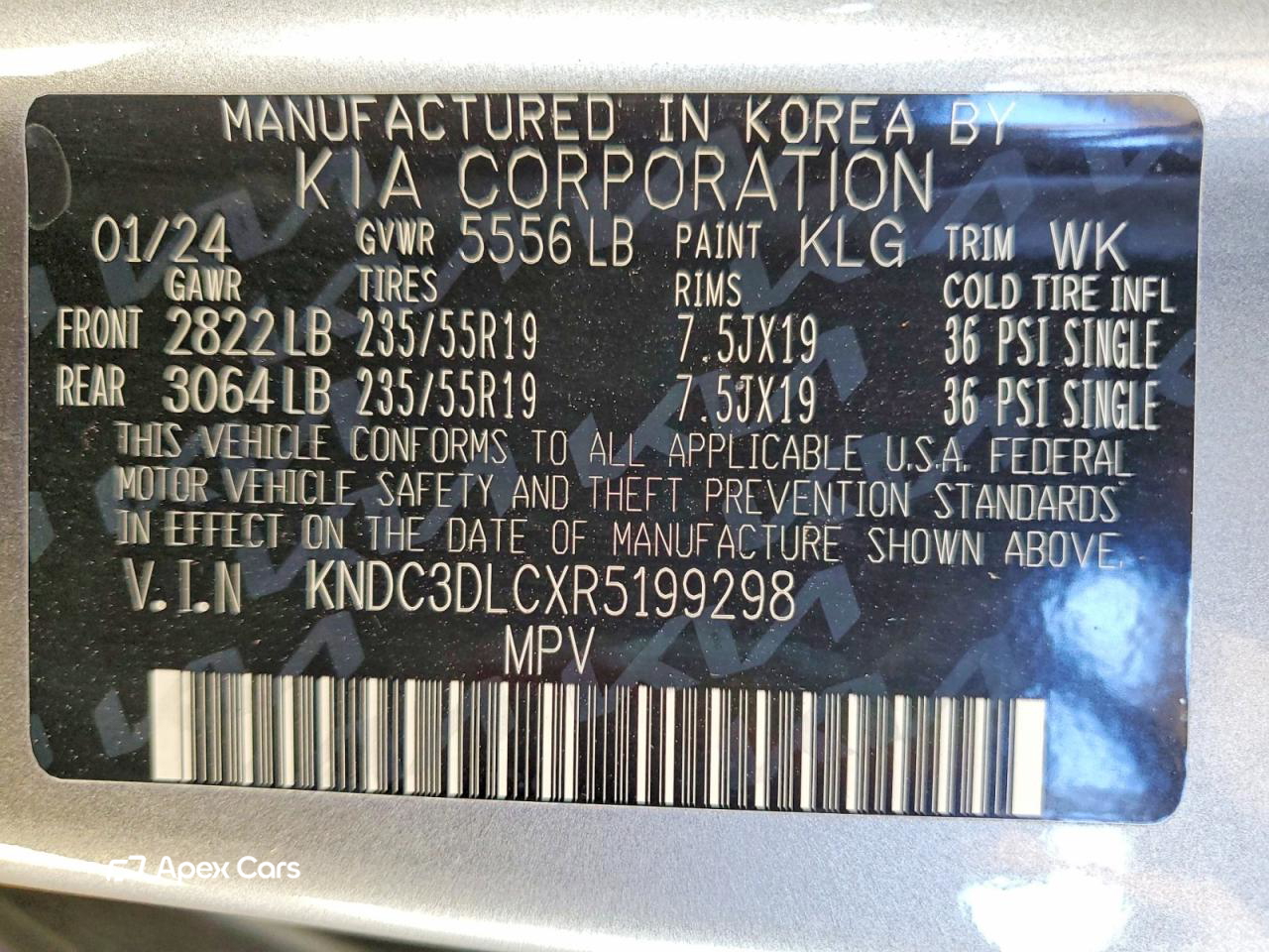 Kia EV6 2024