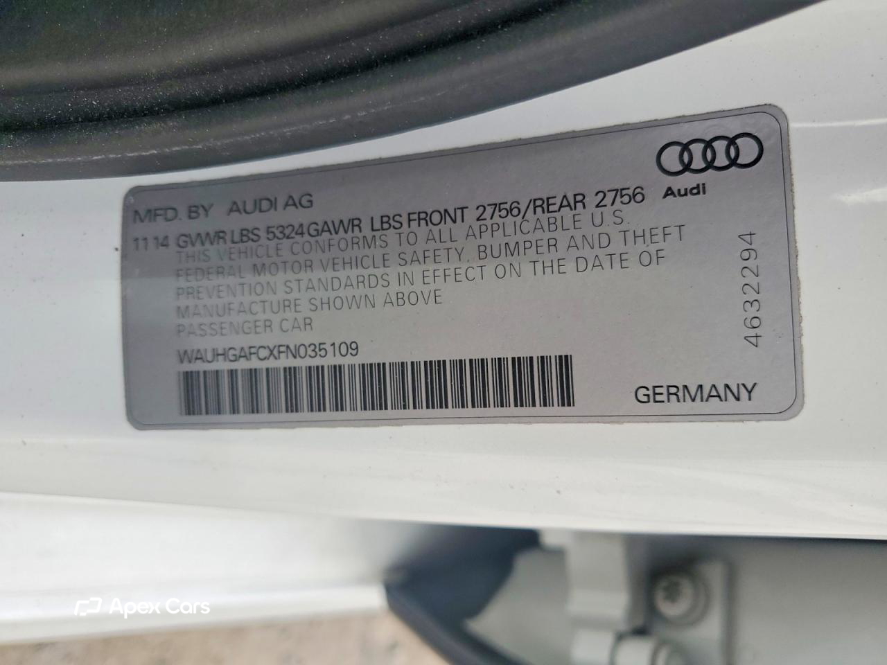 Audi A6 2015