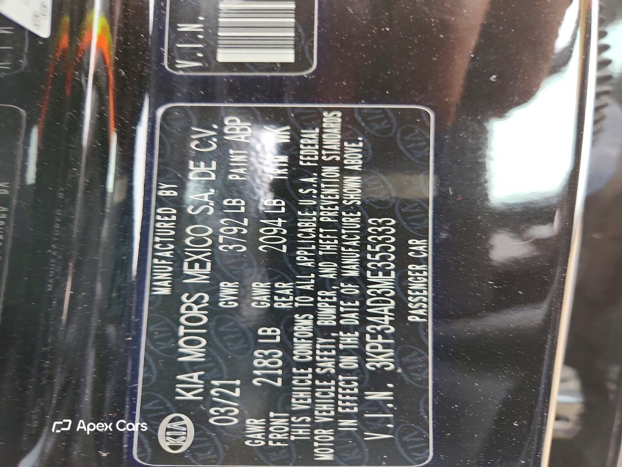 Kia Forte 2021