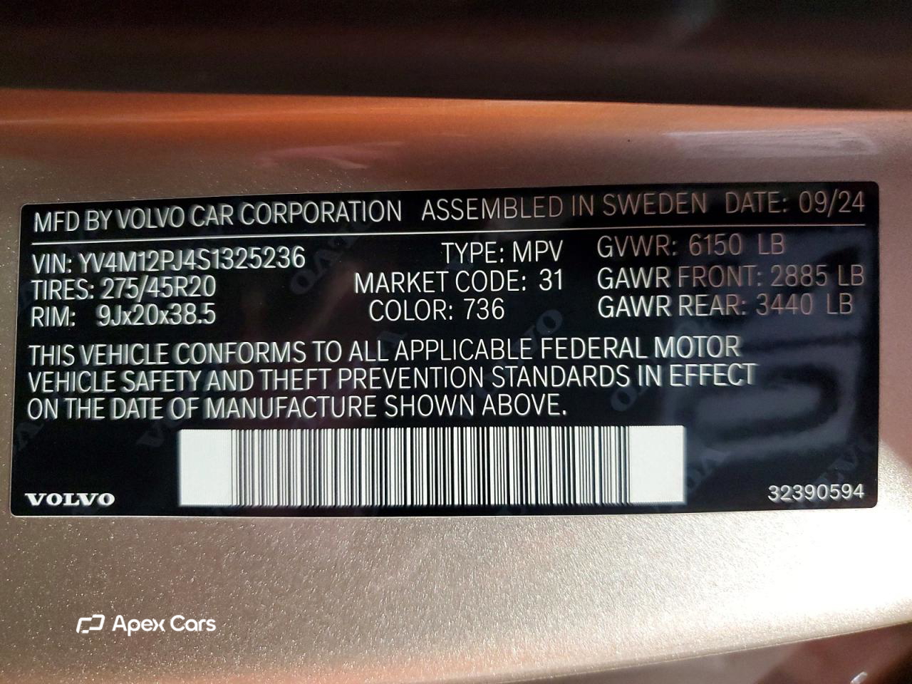 Volvo XC90 2025