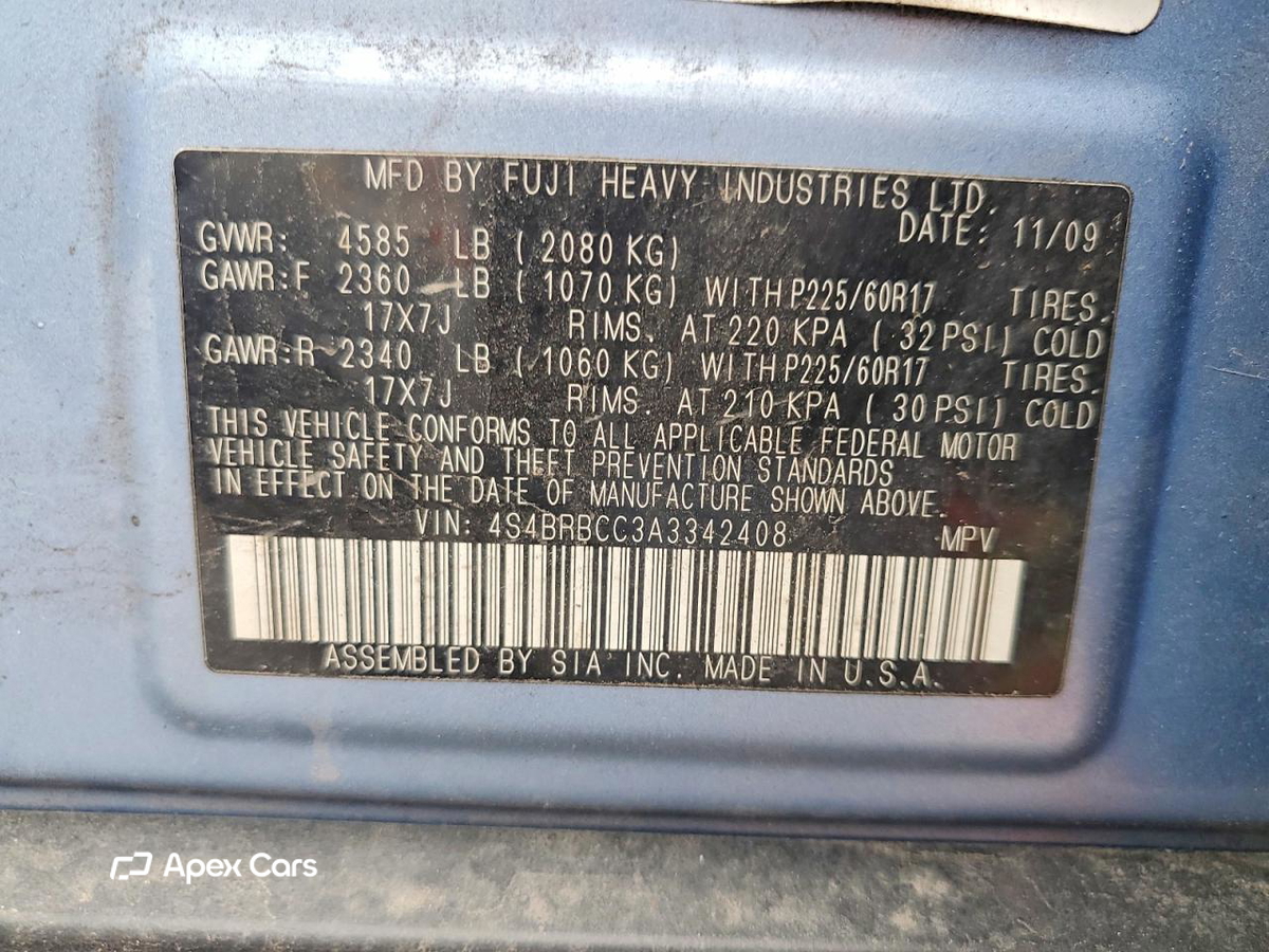 Subaru Outback 2010