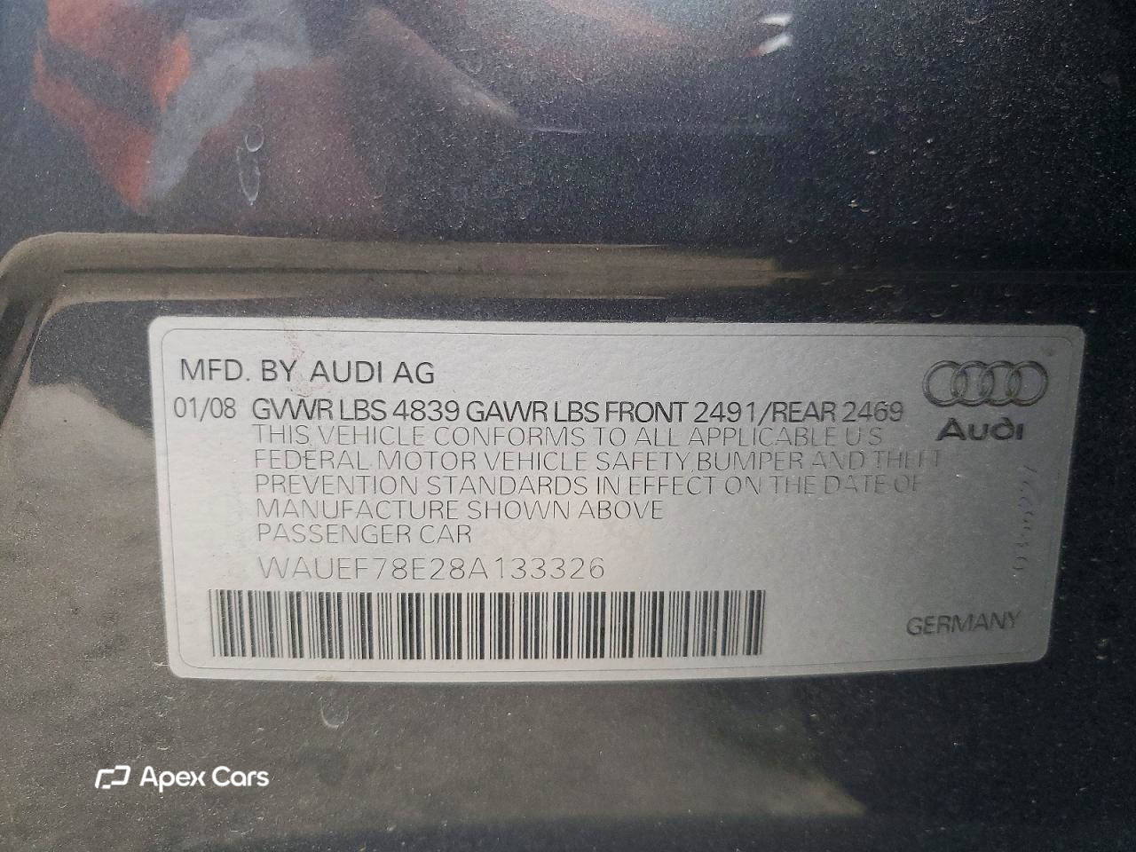 Audi A4 2008