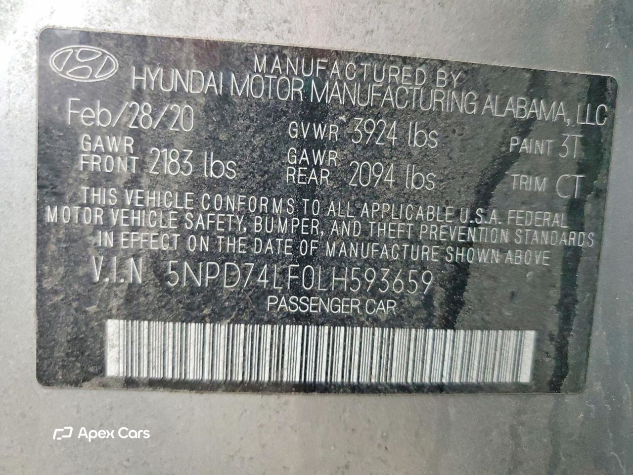Hyundai Elantra 2020