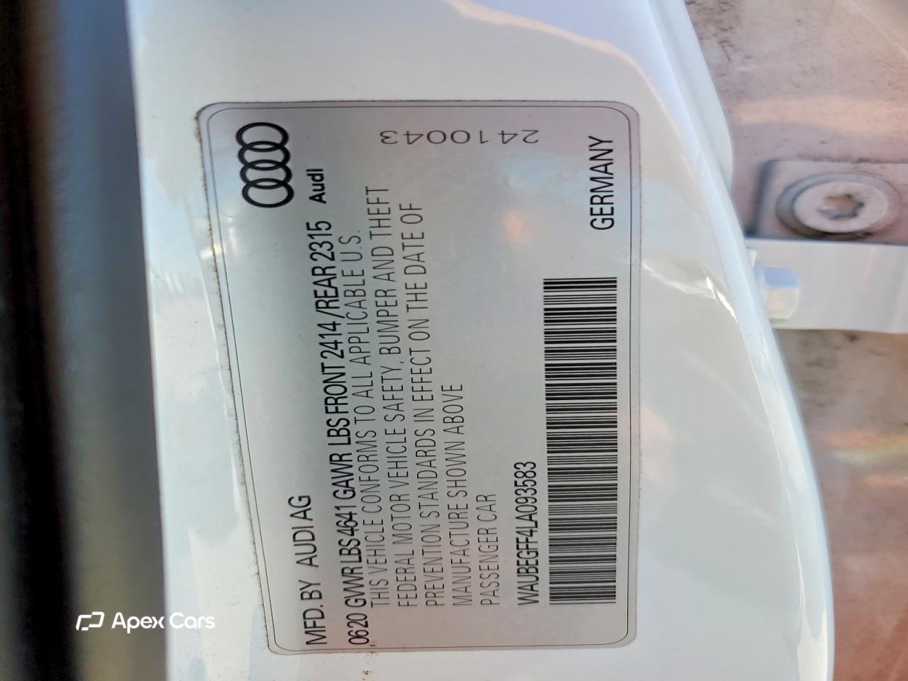 Audi A3 2020
