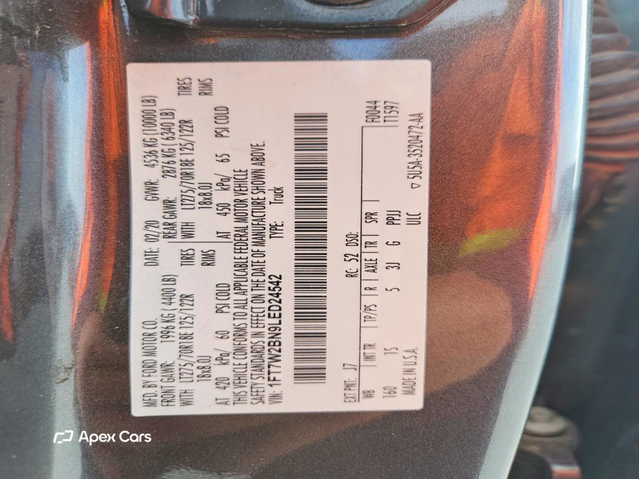 Ford F250 2020