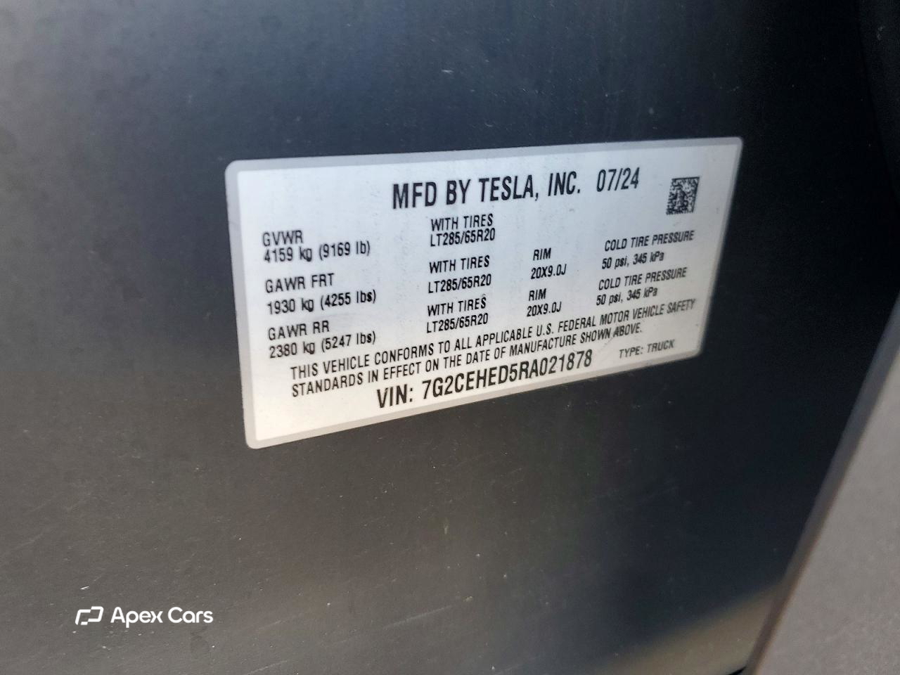 Tesla Cybertruck 2024