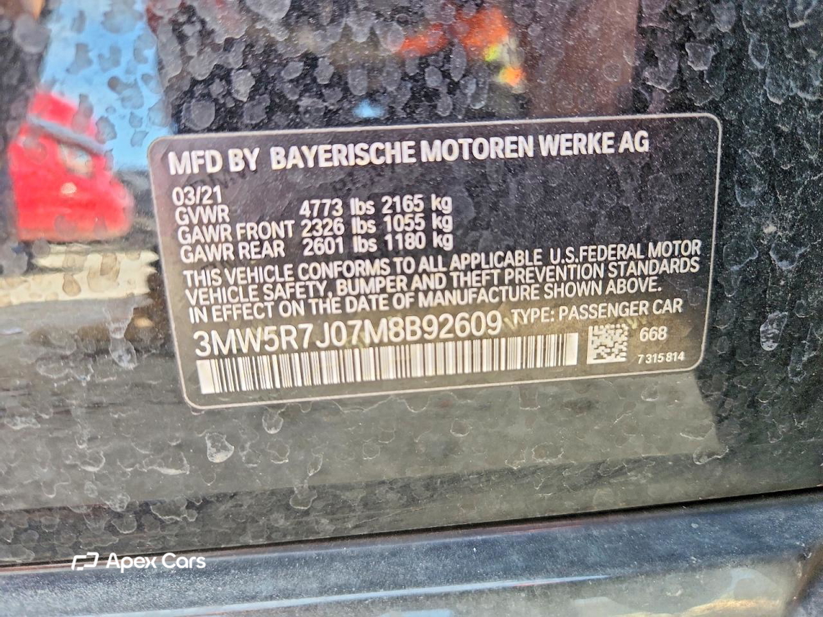 BMW Series 3 2021