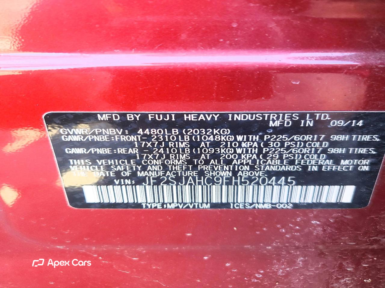 Subaru Forester 2015