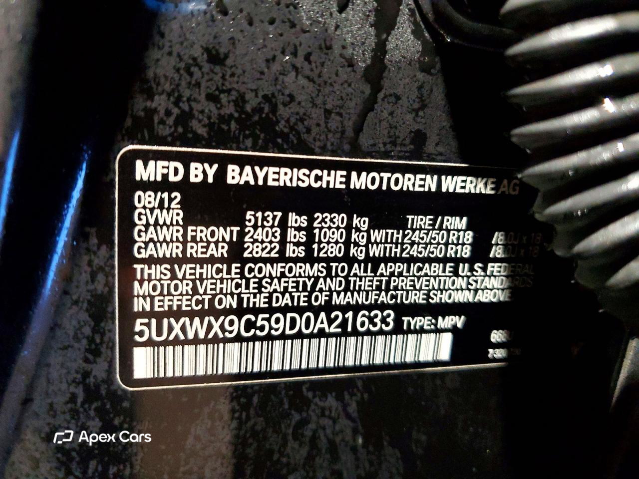 BMW X3 2013