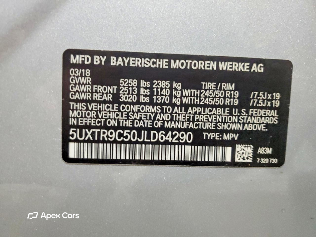 BMW X3 2018