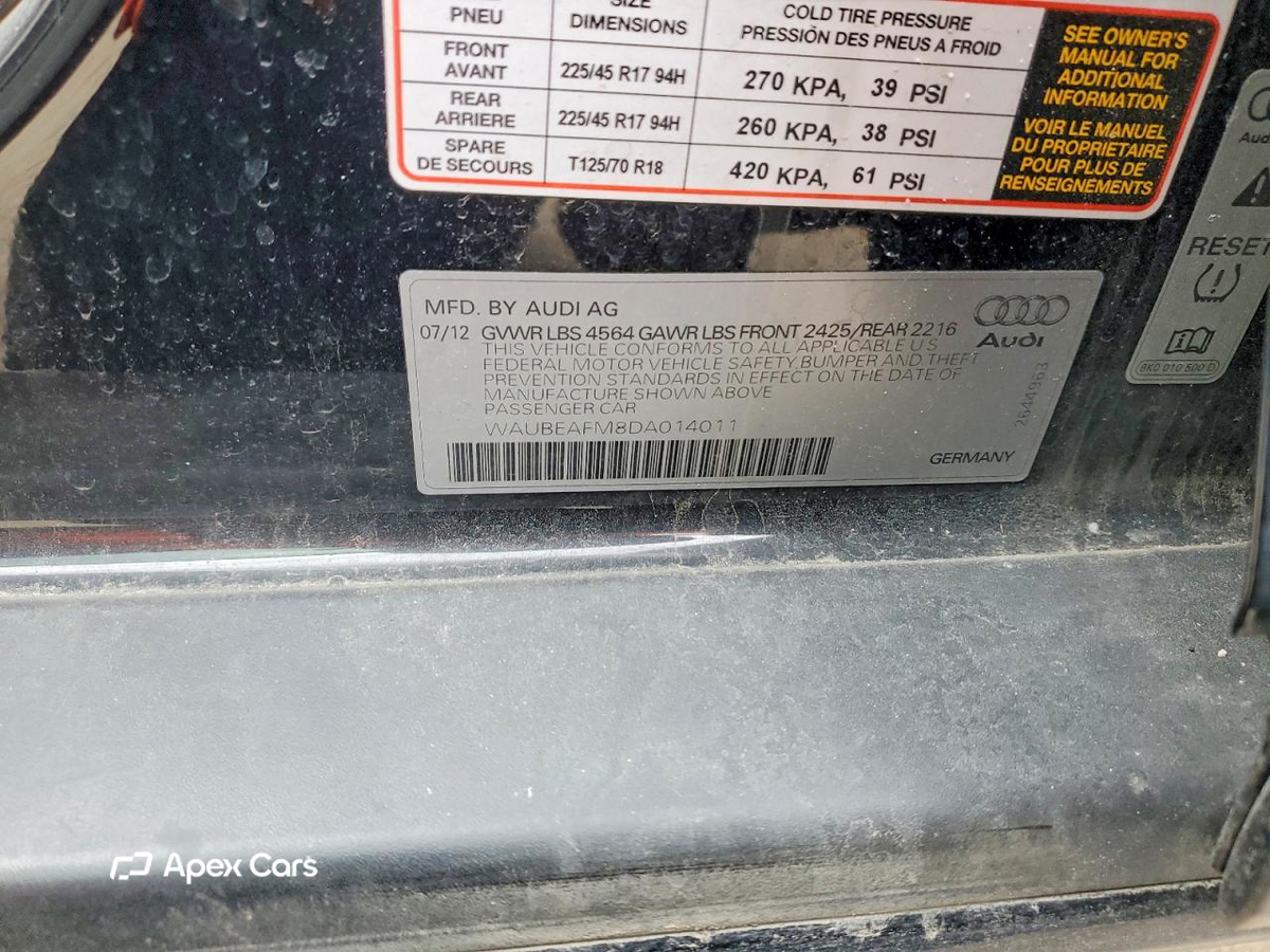 Audi A3 2013