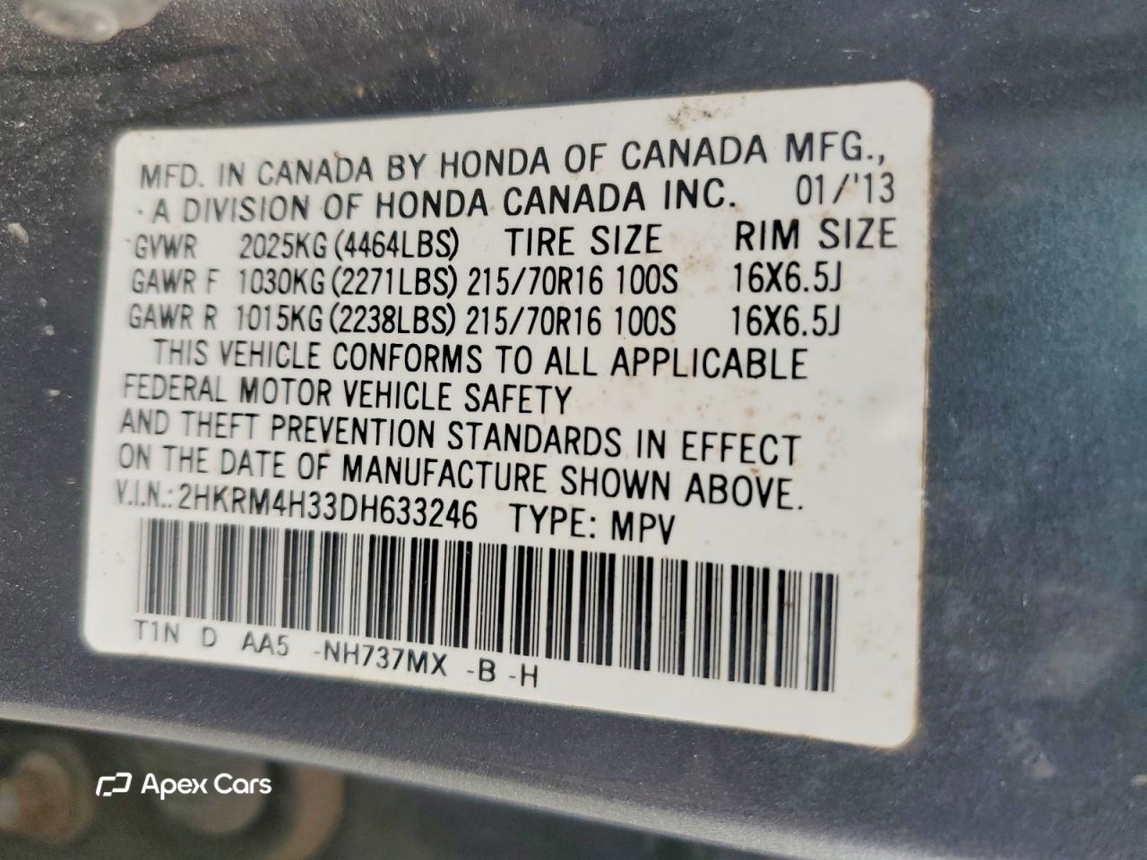 Honda CR-V 2013