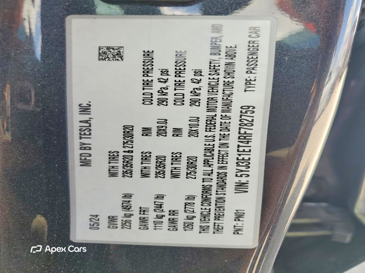 Tesla Model 3 2024