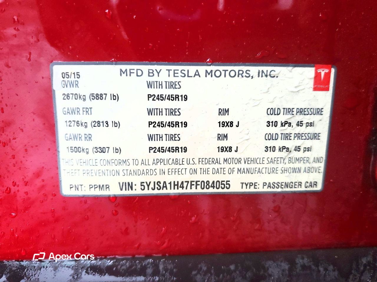 Tesla Model S 2015