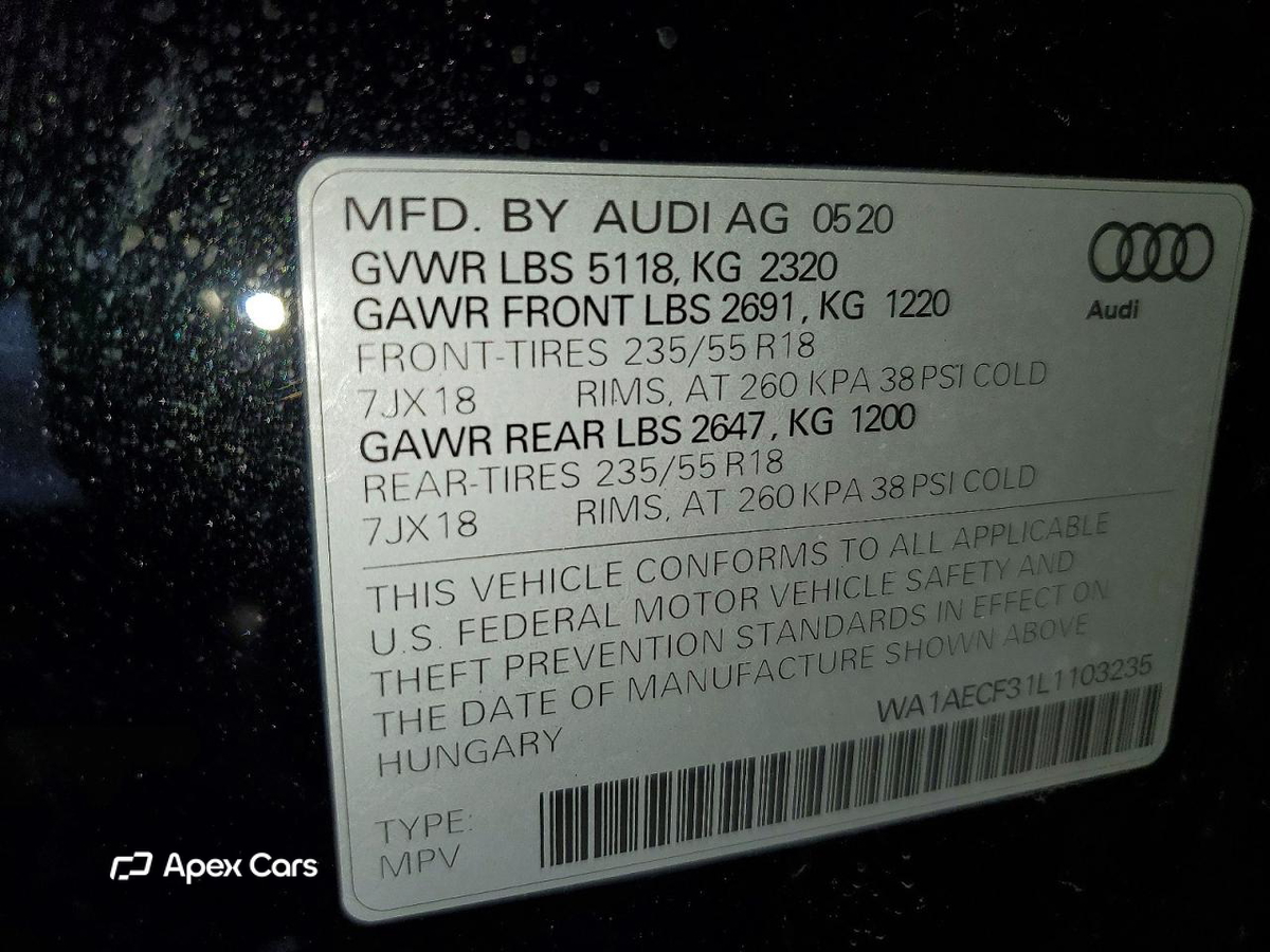 Audi Q3 2020