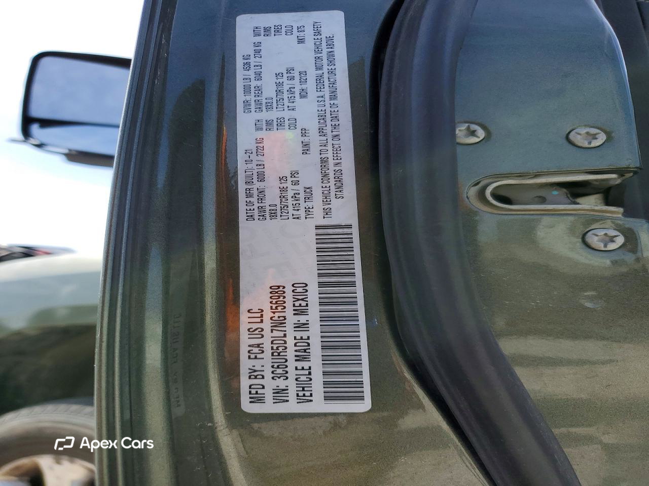 RAM 2500 2022