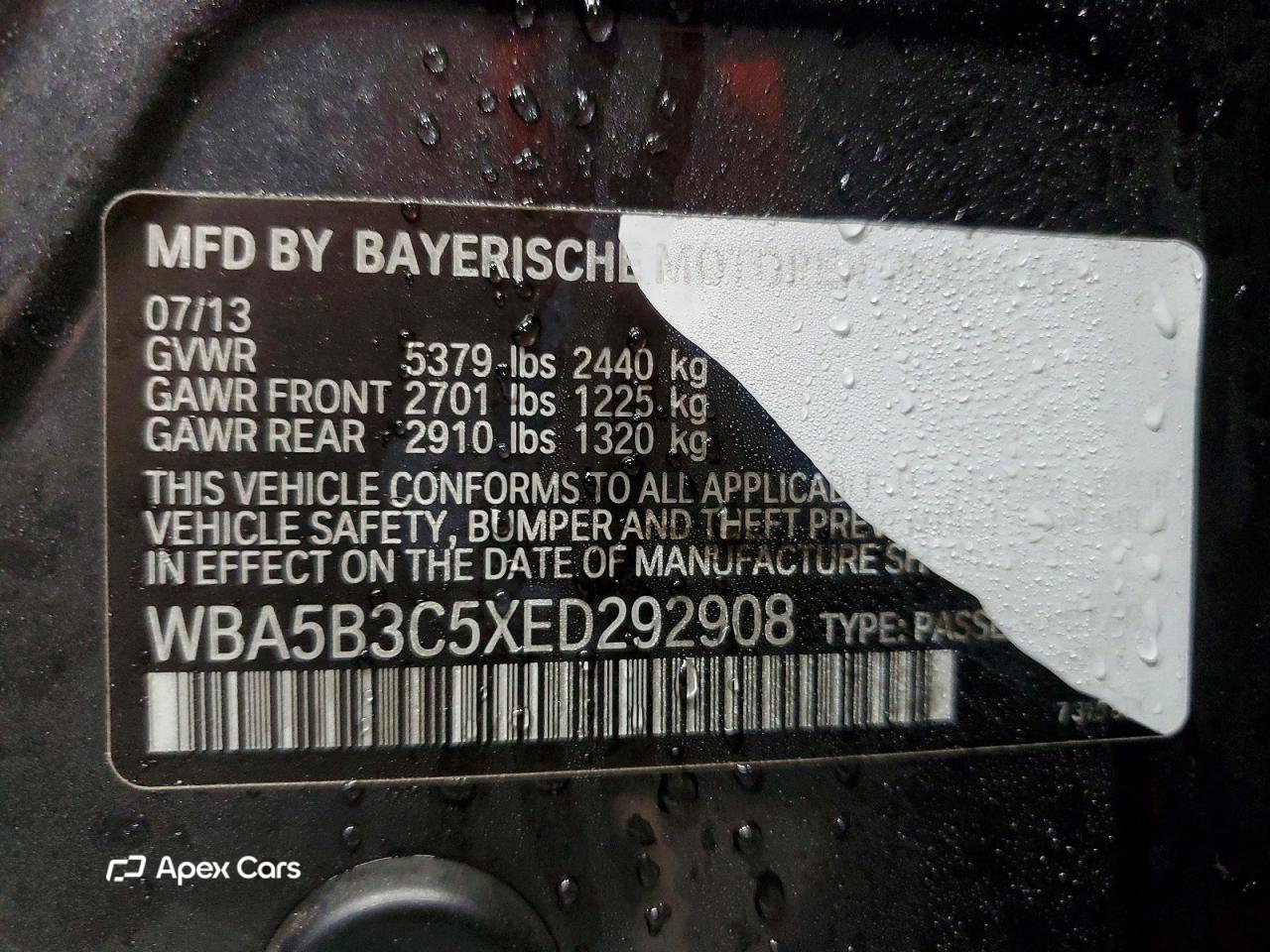 BMW Series 5 2014