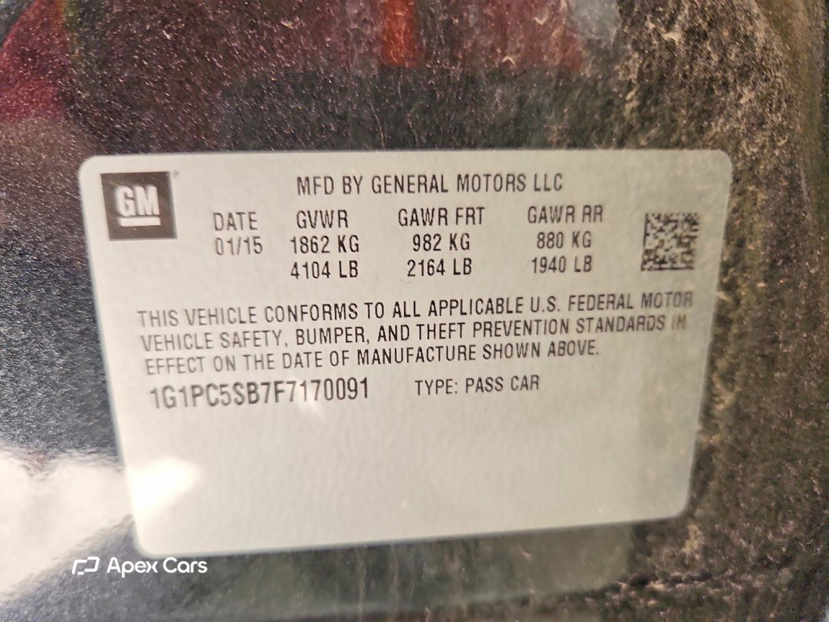Chevrolet Cruze 2015