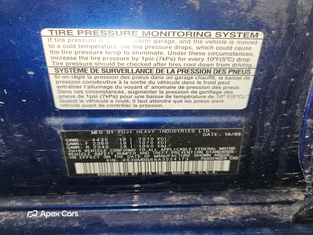 Subaru Legacy 2010